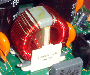 The flyback transformer can be on a circuit board as part of a switching power supply, in the back of an older televesion set, in a car ignition.
